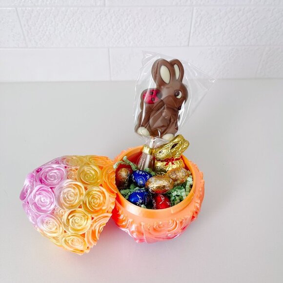 Large Rose-Covered Easter Eggs โ Handcrafted Party Favors, Spring Decor, Wedding - Picture 3 of 7
